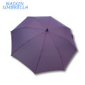 Bestes Geschenk für Geschäftspartner-Großhandel 60 Zoll gewölbte purpurrote Farbe-langer Wellen-Golf-Regenschirm-Fiberglas mit Schaum-Griff